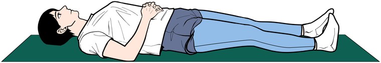 복식호흡을 이용한 복근운동