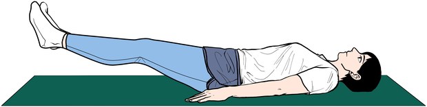 다리 들기 운동